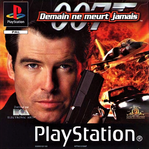 007 Racing box art for Playstation